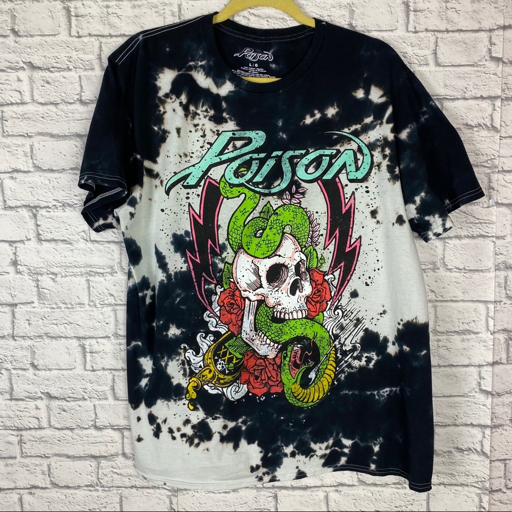 *Tie dye Poison Tee
